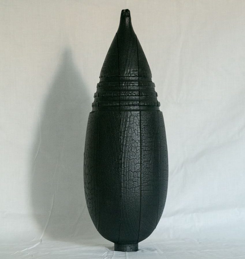 Burnt Vase XL #1 (with rings)