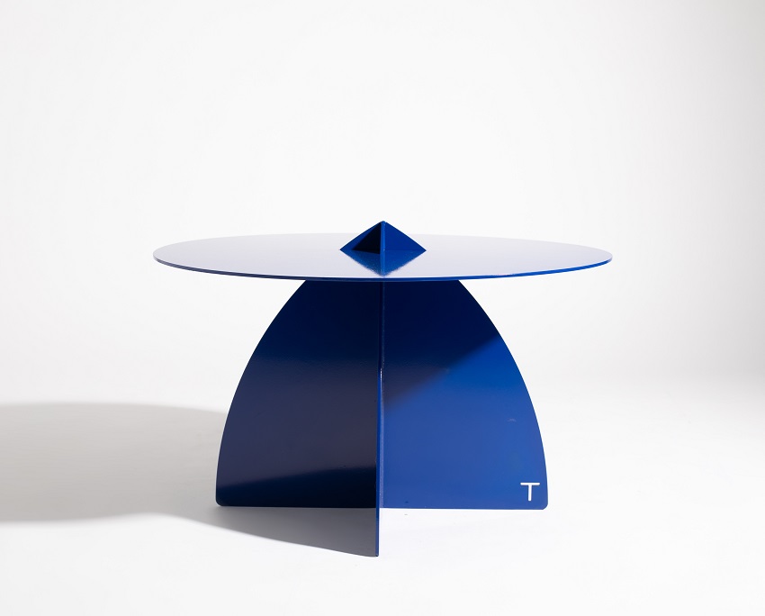 Jaffa Low Table – Aluminum Coated